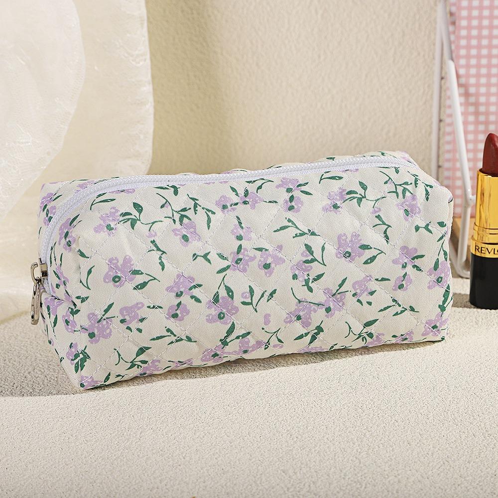 Aesthetic Floral Pencil Bag Gook Looking Stationery Storage Bag  Student Supplies
