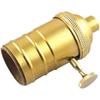 Retro Edison Antique Copper Lamp Socket E26/E27 Brass DIY Pendant Holder