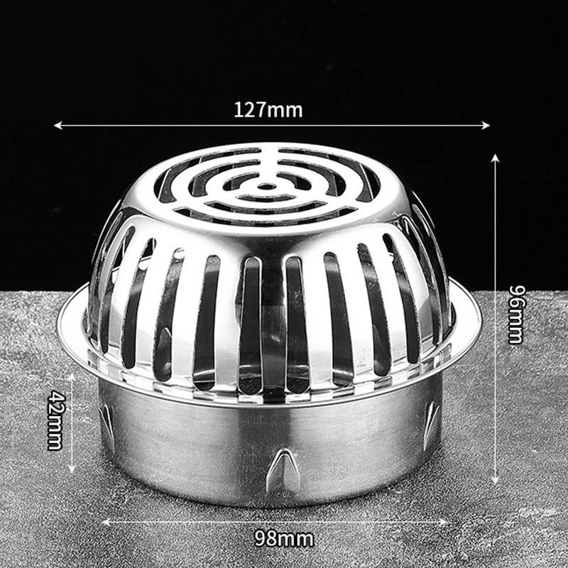 Ochranný koš na okapový žlab Nerezový dřez Proti ucpávání Lapač nečistot Příslušenství Střešní odtoková trubka Odtokový filtr na listí