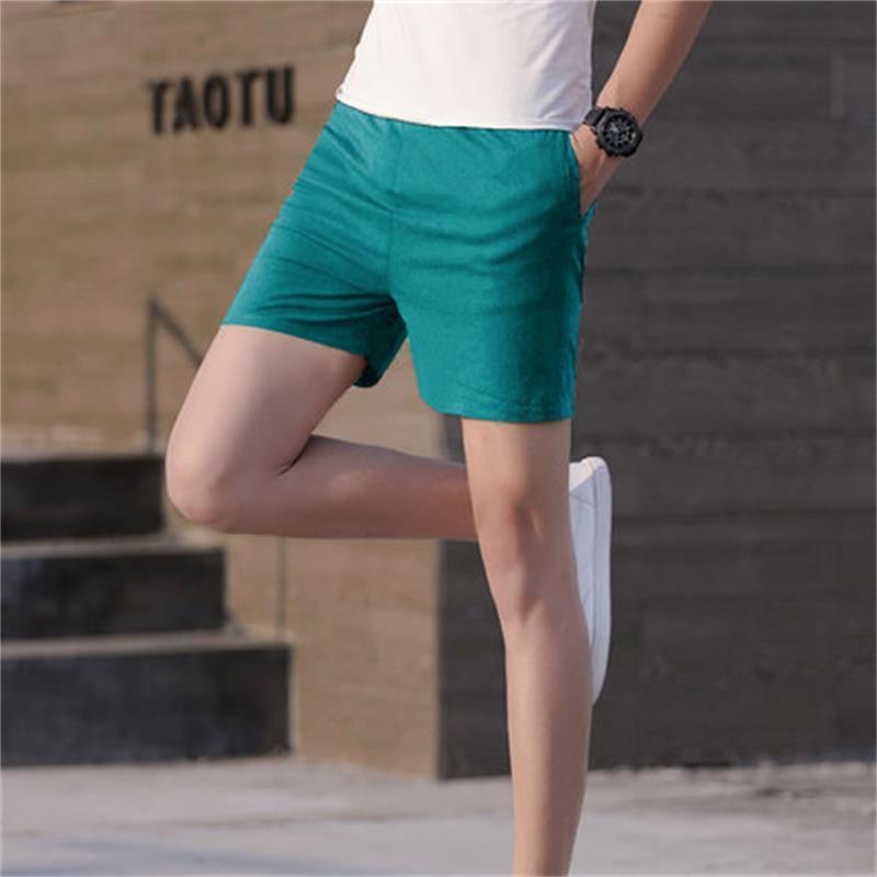 Shorts Fashion Casual Loose Straight Solid Color Comfortable Simplicity Summer Thin Elastic Waist Pockets Men's Clothing 2023