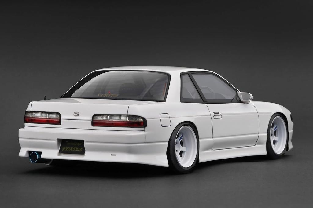 Ignition Model Scale VERTEX S13 Silvia White Finished Product IG3585 TK.Company 1/18