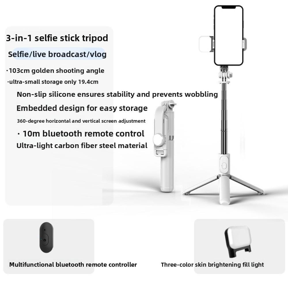 Portable Phone Selfie Stick Tripod Telescopic Selfie Stick Phone Accessories