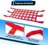 1x Car Roof Net Hammock Mesh Cargo Rooftop Netting Heavy Duty for TJ YJ JK JKU JL JLU JT 1987-2025 for Suzuki Jimny  JB74 19-23