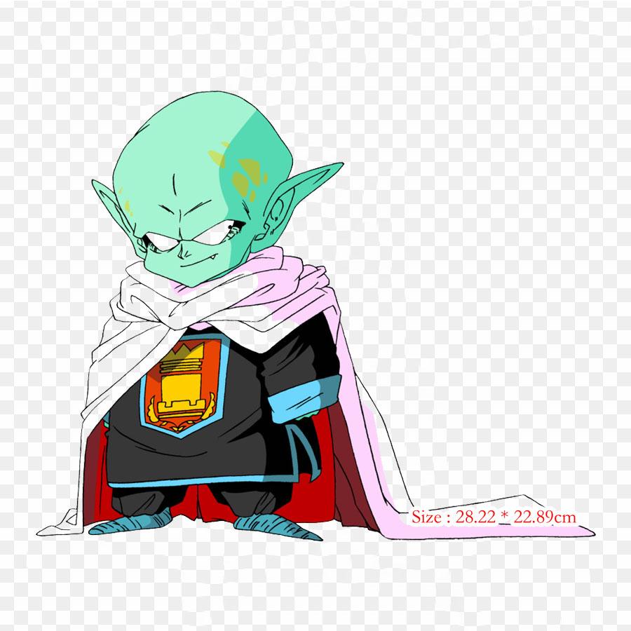 Garlic Dragon Garlic Jr Goku Iron on Heat Transfer Printing Vinyl Patches Sticker for Clothes DIY Appliques Washable Patches