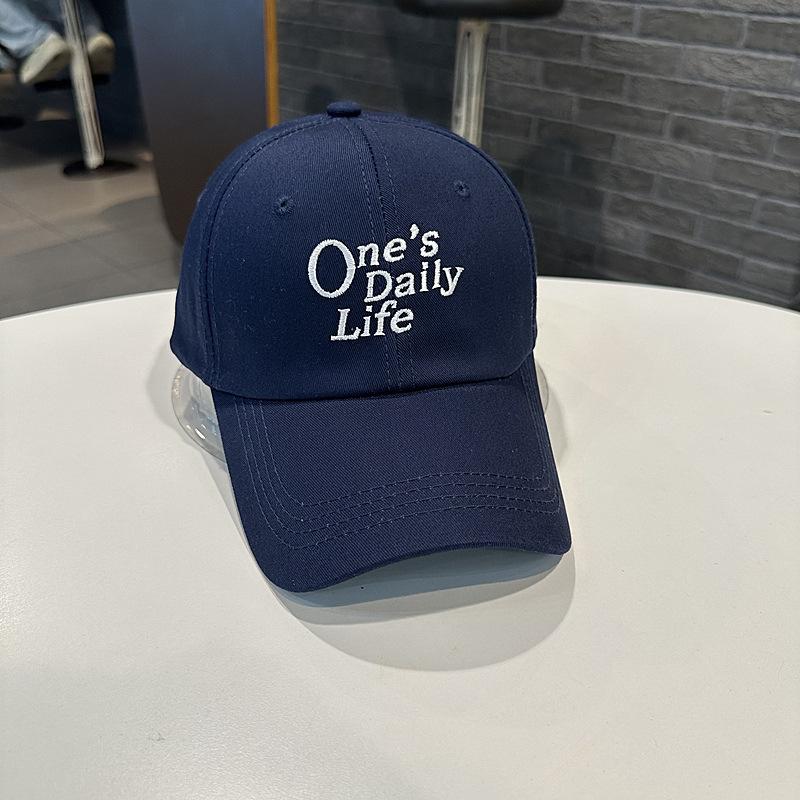 Tide embroidery baseball cap travel casual cap men and women spring and summer new sun hat