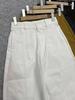 Mei Gao High Waist Retro Straight-Leg Cargo Pants