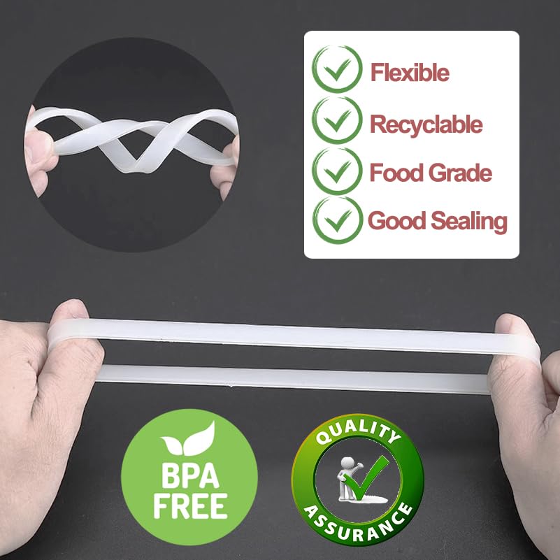 2 Pcs Rubber Gasket Replacement Part Seal O-Ring for Nutri Ninja Blender BN751 BN801 BN801C BN401 BN805A BL480 BL642 TB301 TB401 SS101 SS151 SS351