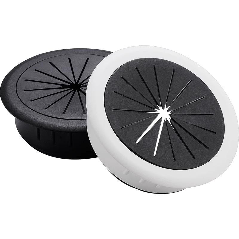 ABS Round Desk Grommet: Office & Home Wire Hole Cover