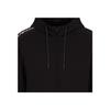Emporio Armani EA7 FW24 Felpa con Cappuccio e Zip Manica Lunga con Cinturino Intrecciato con Logo a Lettere Uomo felpa Nero 6DPM12-PJOGZ-1200