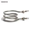 SNDHEATER Water Dispenser Horizontal Spiral Distilling Heater 220V 800W Electric Boiler Tank Heating Element 10MM 12MM Thread