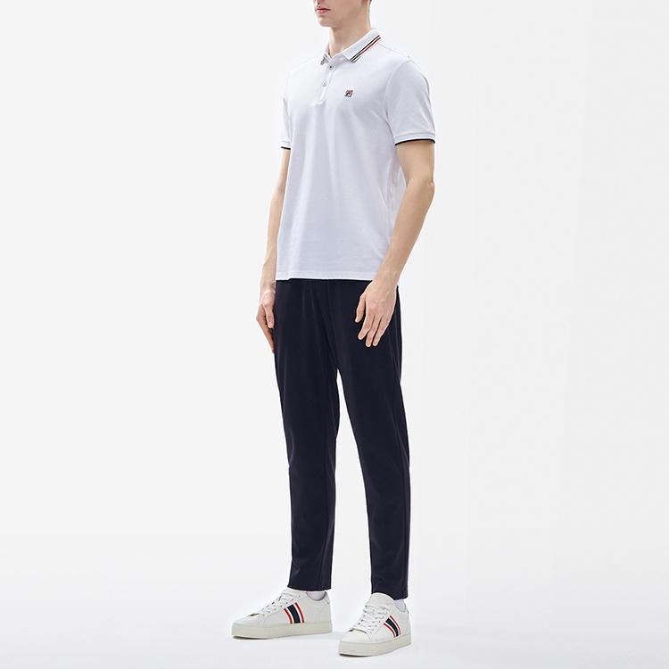 FILA MODERN HERITAGE SS22 Polo Shirt Men's Standard White F11M221101FWT