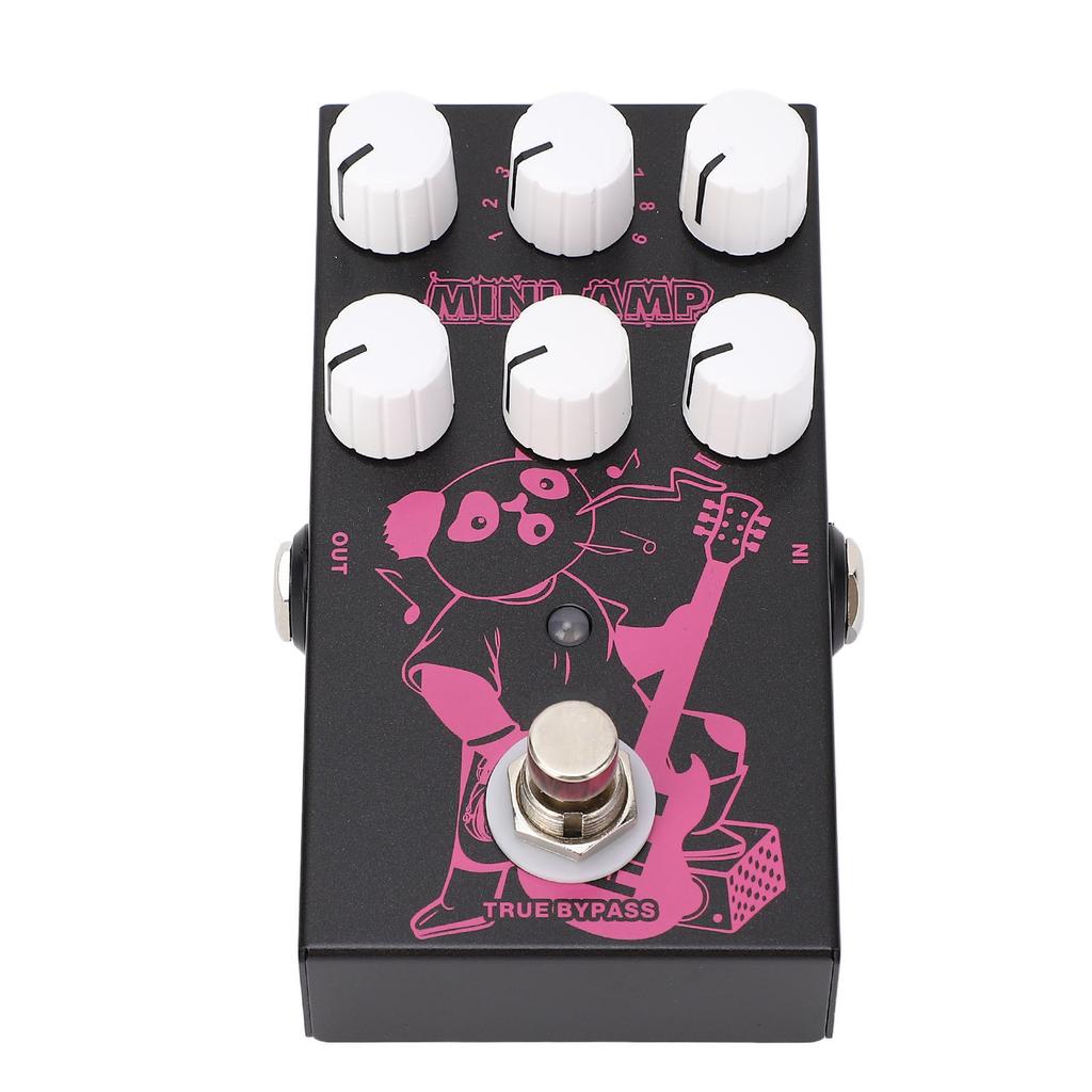 E-Gitarrenpedal 3 EQ Einstellbar 9 Musikeffekte E-Gitarren-Effektgerät für Auftritte