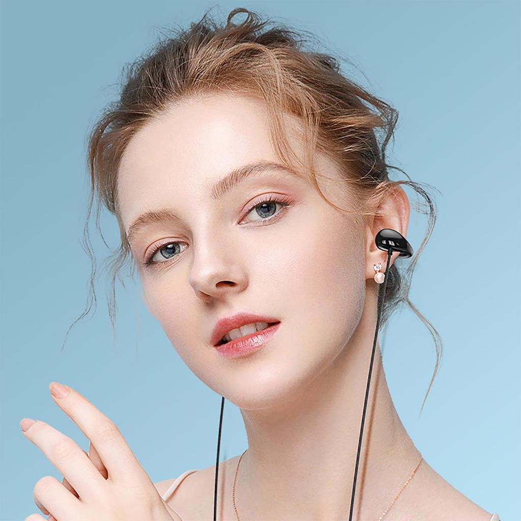 Lightweight Air Conduction Wired Earphones Compatible with With Microphone No Ear Blocking Sound Leakage Prevention Zero Delay For Gaming and Online