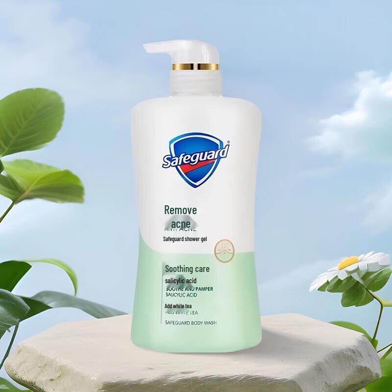 Safeguard White Tea Anti-Acne Face & Body Wash