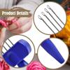 Portable Knitting Needle 3/4 Needle Cord Knitting Tool Crochet Hook Tool  Knitting Projects