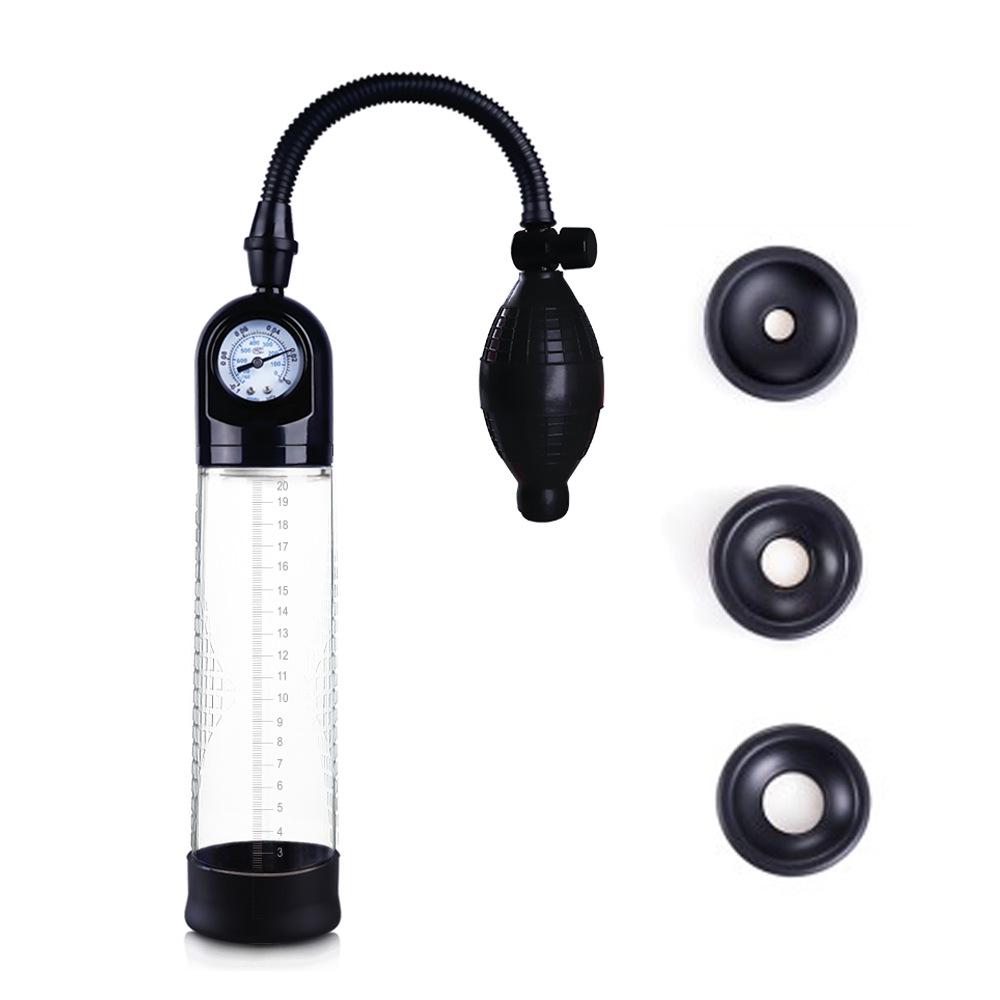 Men's Adjustable Stretch Exerciser with Meter and Massager