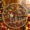 Pearl Beads Christmas Diamond Painting Set Diamond Painting Pendant  Christmas Decoration