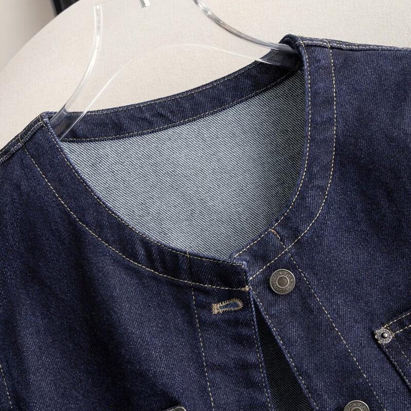 Women's Korean Style Washed Denim Vest