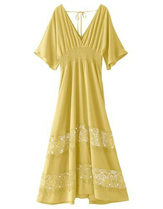 Elegant French Fashion V-Neck Lace Dress: Sexy, Waist-Cinching, Slim-Fit, Ruffled Long Skirt