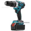 Compact High-Torque Brushless Handheld Drill Set with Two Batteries & Charger