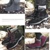 Couples' Matching Snow Boots Winter Fleece-Lined Thermal Boots Men's & Women's Cold-Resistant High-Top Outdoor Short Boots Cotton-Lined Footwear