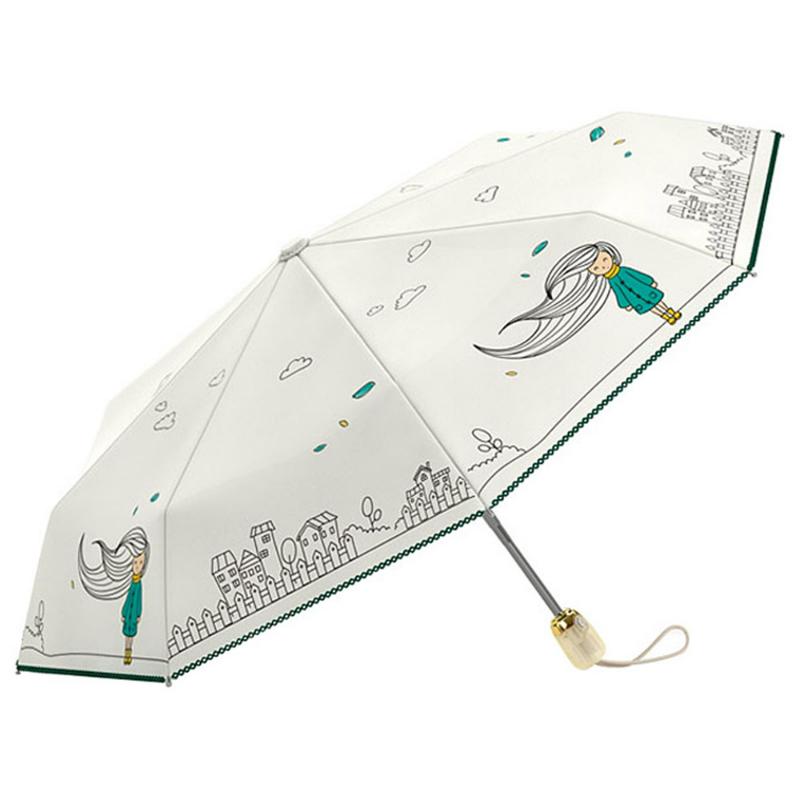 Automatic Folding Umbrella Rain Women Strong 8K Waterproof Anti UV Sun Umbrellas Brand Paraguas Girls Guarda Chuva Female