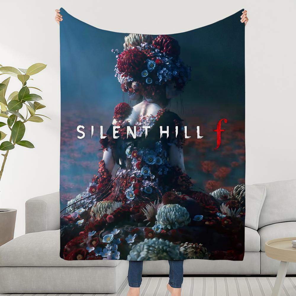 Blanket Throw Super Cosy Plush Living Room Sofa Couch Game S-SilentS-ES F Childish Birthday H-HillS-ES Gifts