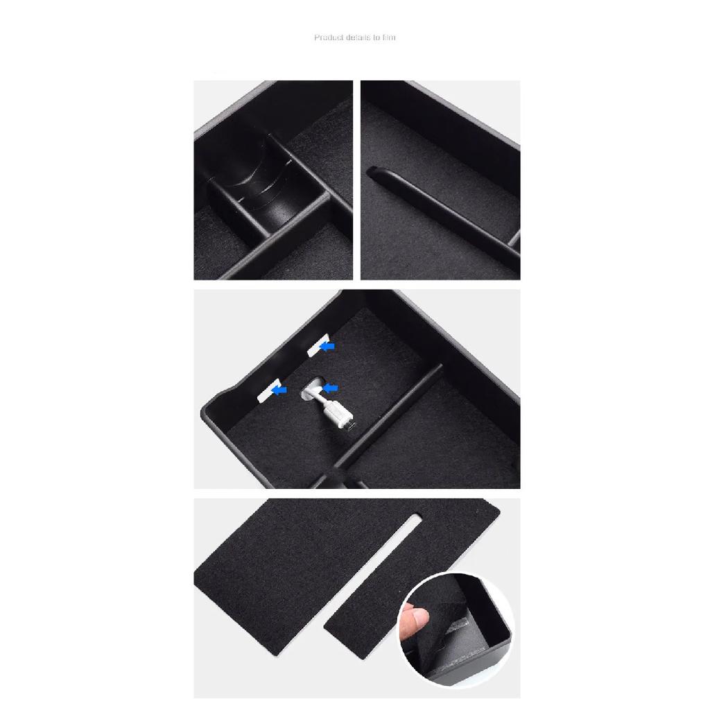 for Mercedes Benz E Class W213 2021 2022 2023 Central Armrest Storage Box Center Console Organizer Containers Tray Accessories
