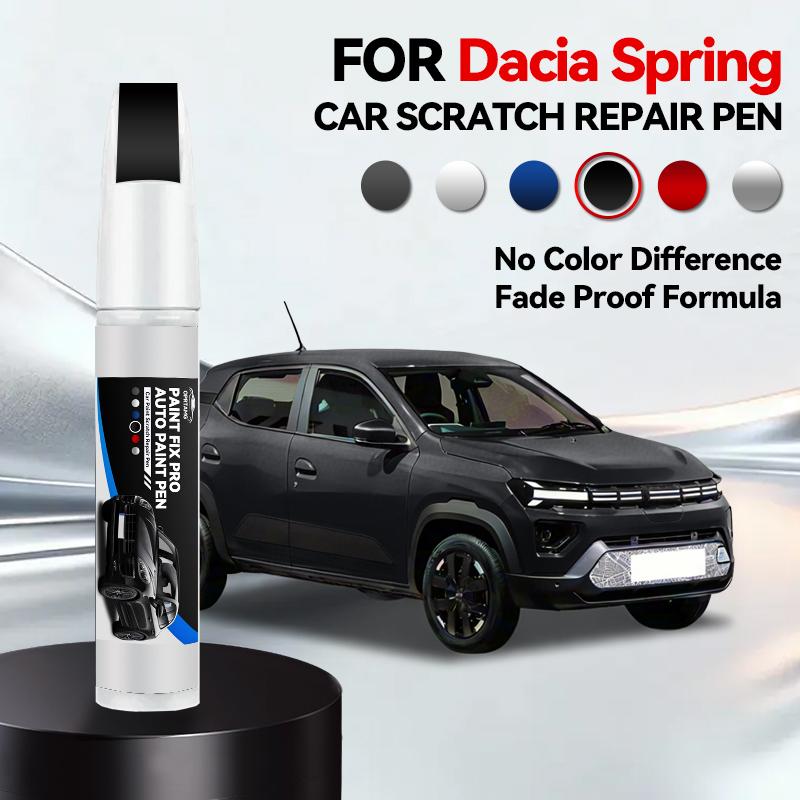 Vehicle for Exclusive Use Car Paint Repair Pen For 2021-2025 Dacia Spring Paint Scratch Repair Accessories Blue Red Green Black