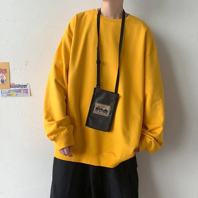 FiveFive Autumn Loose Solid Women Sweatshirts Lady