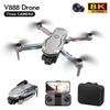 V888 Drone: 8K HD Aerial Photography with 3 Cameras, Long Battery Life, and Brushless Motor Remote Control.