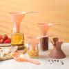 Multifunctional Funnel Removable Filter Durable and Sturdy Filling Residue Separation Six In One Filter for Essential Oil