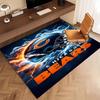 1pc Chicago Bears Logo Print Area Rug - Soft, Washable Non-Slip Indoor Mat, Living Room, Home Office Decorative Rug,Office Decorative