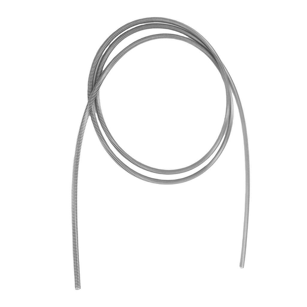Car 8 Ft Brake Line Protector Flexible Galvanized Gravel Guard Spring Wrap For 3/16in Tube Automotive Brake System Accessories