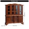 1/12 Scale Miniature Kitchen Cabinet for Dollhouses with Openable Doors and Drawer Realistic Dollhouses Scene Decoration