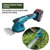 Cordless Electric Hedge Trimmer & Shrub Pruner Compatible for 18V Battery