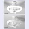 Ceiling Fan LED Lamp with E27 Base 3 Colors Dimmable/RGB Dimmable Socket Fan Lamp Remote Control for Bedroom Living Room Kitchen