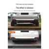 Toyota Avalon Rear Bumper Exhaust Stainless Steel Decorative Strip 2019-2025