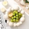 Cotton Candy Shaped Fruit Plate Snack Tray Dried Fruit Tray Dessert Plate Fruit Dish Salad Bowl Dim Sum Dish Dining Plates Bowl