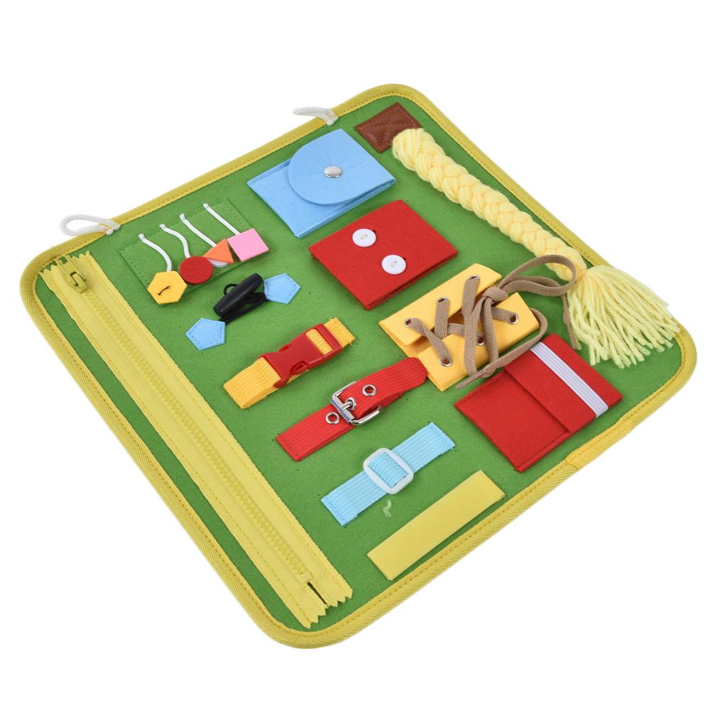 Educational Sensory Board Baby Activity Board Intelligence Development Toy for ToddlerB