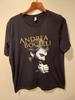 Andrea Bocelli Concert Tour Shirt XL Black Dates On Back 2-Sided Opera Singer Unisex T-Shirt