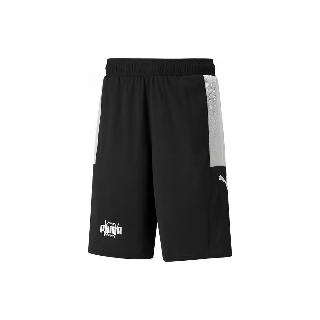 Puma Give N Letter Print Color Block Casual Comfortable Basketball Shorts Men shorts Black 848944-01