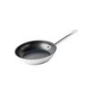 Thunder Group Stainless Steel Frying Pan, 20cm (8-inch), GasInduction Compatible, PFOAPFOS Free, Non-stick Coating, Three-layer Construction,