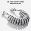 2m 3m 5m Spring Shower Hose Meters Water Plumbing Hose Plastic Bathroom Water Toilet Bidet Sprayer Telephone Line Soft Hoses_