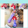 Charming Silicone Cartoon Keychain Adorable Circus-themed Key Accessory Cute Gift Idea