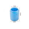 Pet Cleaning Products Pet Foot Washing Dog Foot Washing Cup Silicone Cat Foot Washing Cup (Orange Large)