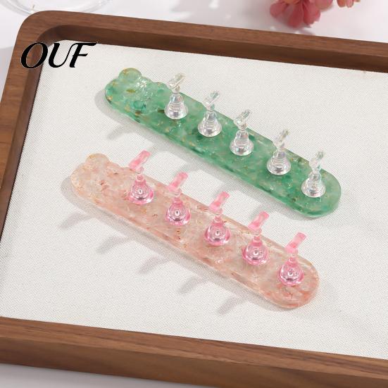 Press-on Nail Practice Stand Fake for Painting Nails, Holder with Magnetic Base, Manicure Art Display Home Salon
