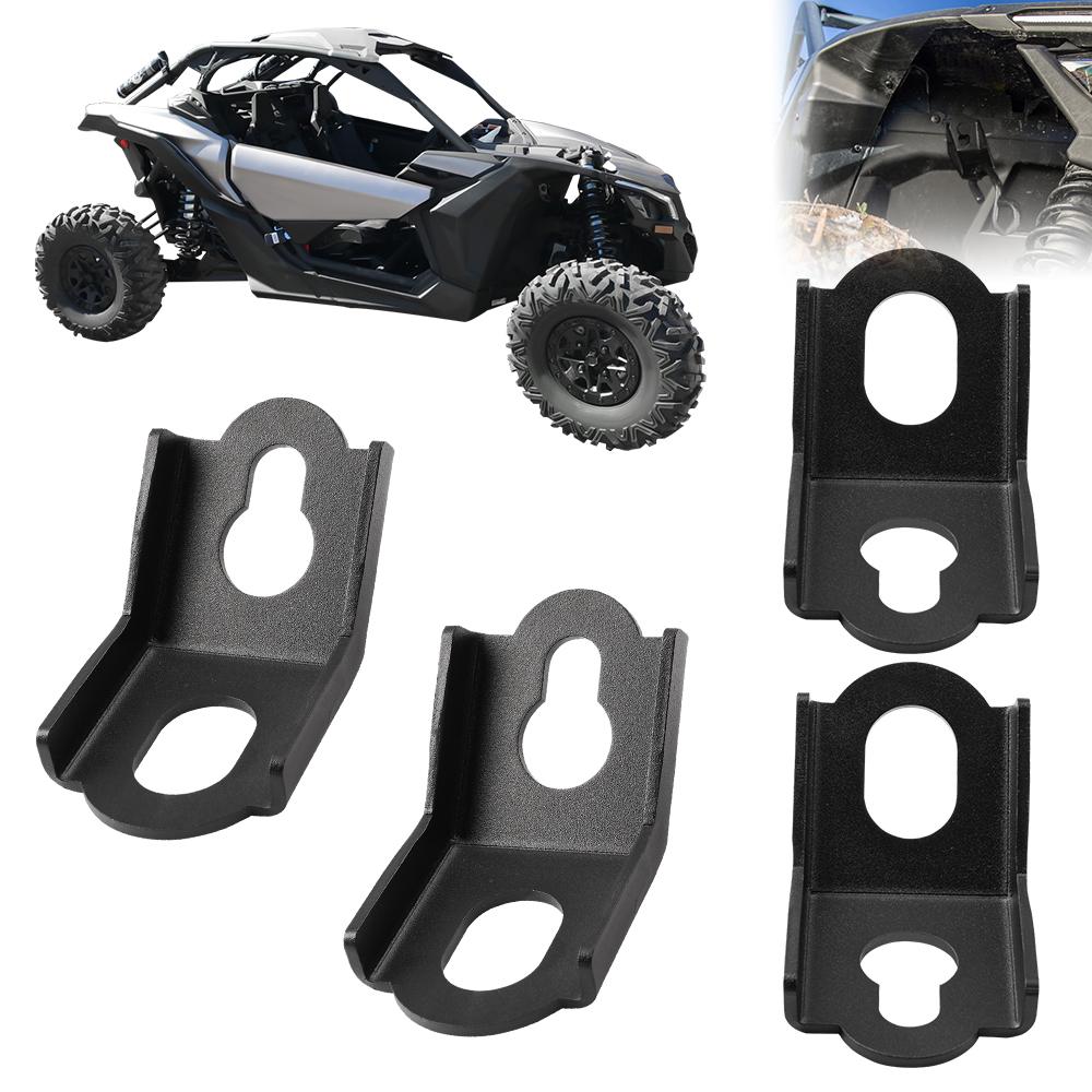 

4 шт. Крюки-скобы для крепления груза для Can Am Maverick X3 MAX RS DS RR Turbo 2017-2025
