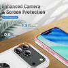 For iPhone 17 Pro Max Case Military Grade Ring Kickstand PC + TPU Phone Cover