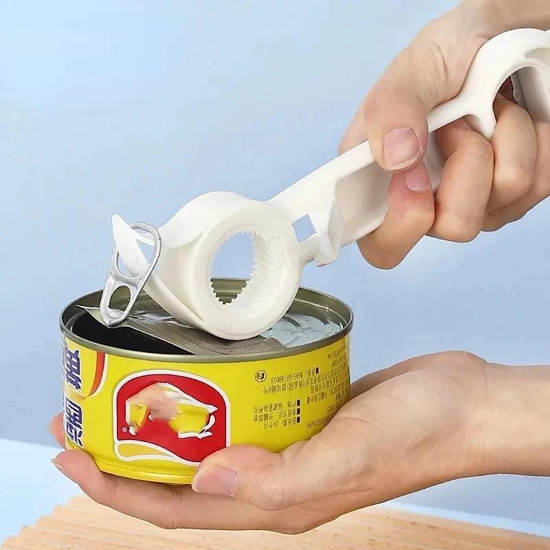 1pc Beer Bottle Opener Multi-Purpose Beverage Jar Can Bottle Opener Plastic Corkscrew Dining Bar Gadgets Kitchen Tools 6
